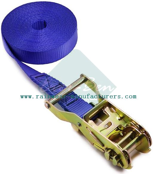 Blue truck tie down straps supplier-wheel tie downs factory